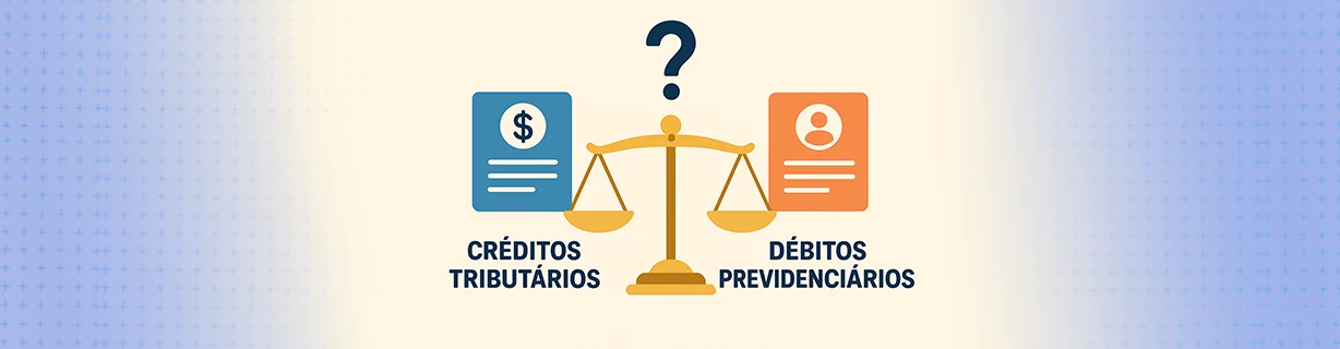 Como fazer Compensação Cruzada? Tributários e Previdenciários
