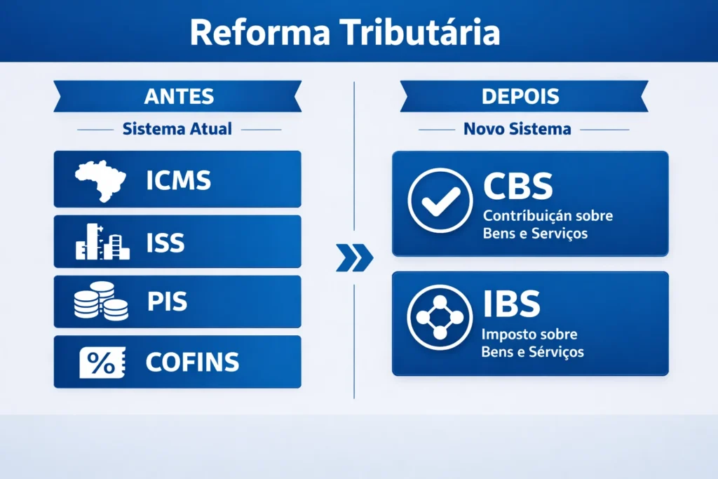 tributos substituidos pela reforma